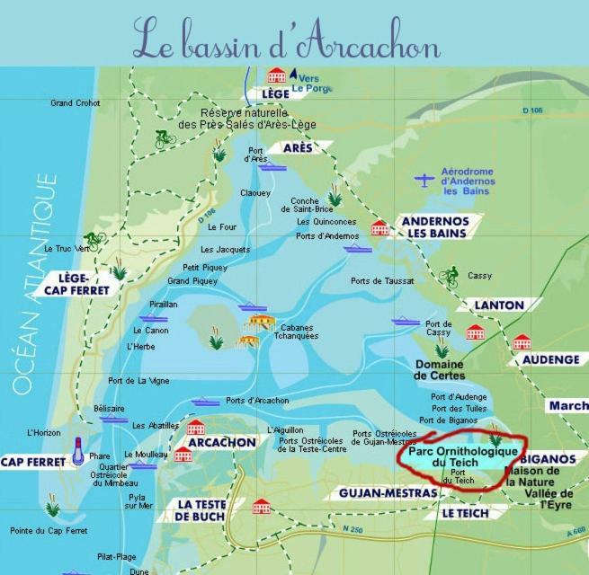 Lou Cachotte Διαμέρισμα Le Teich Εξωτερικό φωτογραφία